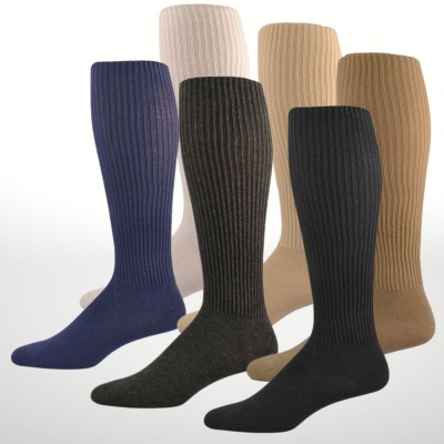 Bas aux genoux Comfort Sock | Bas pour diabétiques confortables super extensibles