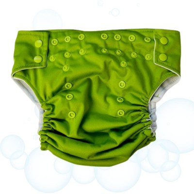 ENFANT-ADO | Couche piscine hybride lavable vert lime