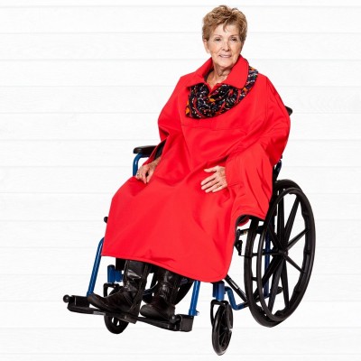 Cape | Manteau hiver pour fauteuil roulant sans manches