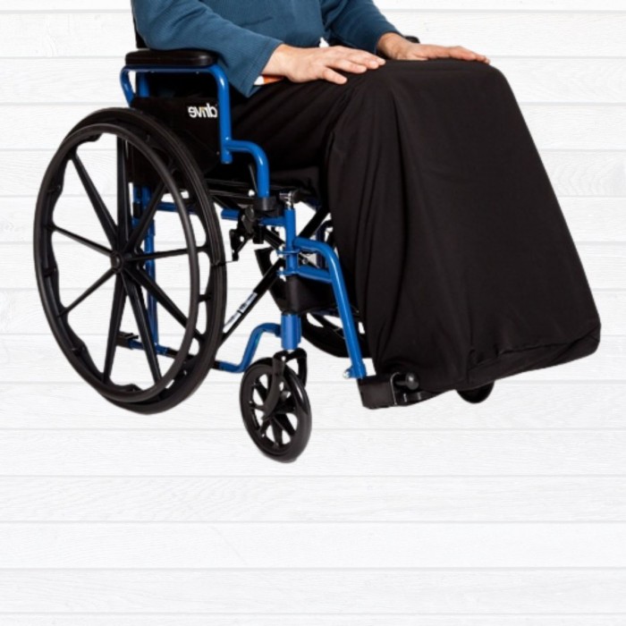 Pochette | Couvre jambes adapté pour fauteuil roulant unisexe adulte